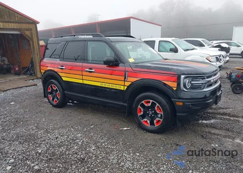 2024 Ford Bronco Sport Free Wheeling z USA, uszkodzony, nr VIN 3FMCR9K69RRE29672